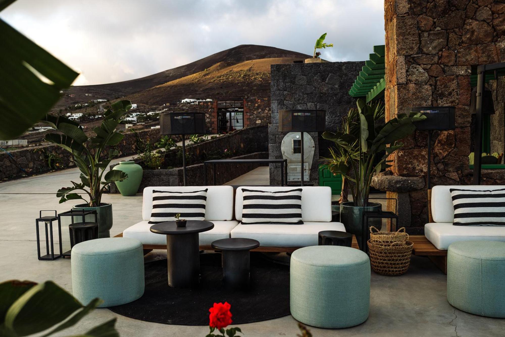 Lanzarote volcanic coastline and calm luxury setting